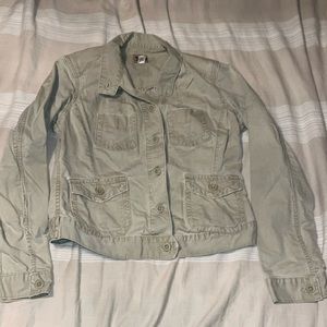 Vintage Lucky Brand Safari Style Jacket Sz L